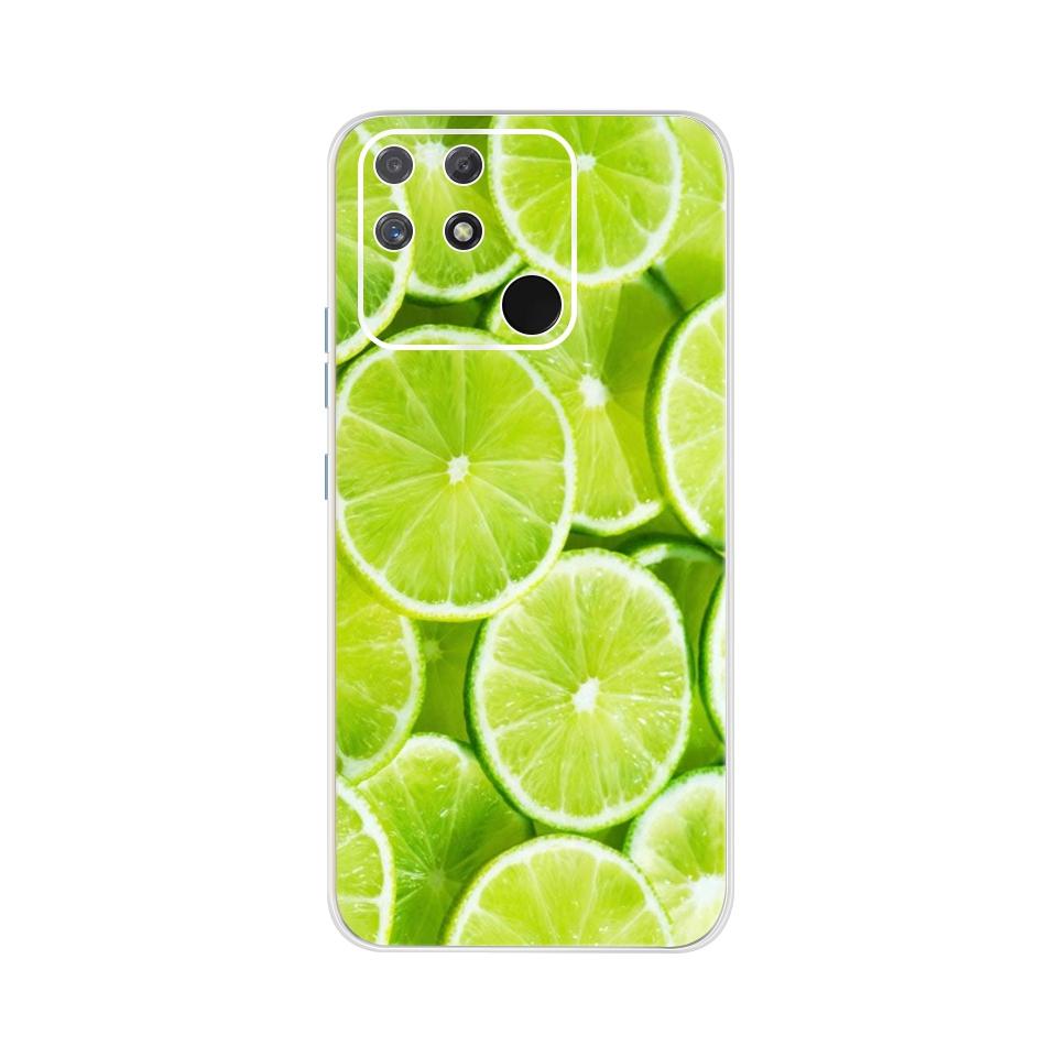 Weiche Silikonhülle Für Raelme Narzo 50A RMX3430 HandyhülleTransparente TPU-Abdeckung Für Realme Narzo50a 50 A 6.5" Rückseiten Hüllen Bumper