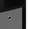 Sideboard in Black Oak Look 88.5 x 29 x 84.5 cm