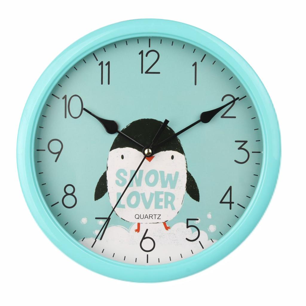 Silent Creative Wall Clock Cartoon Clock Cute Simple Home Living Room Children's Room Quartz Clock Bedroom Wall Table