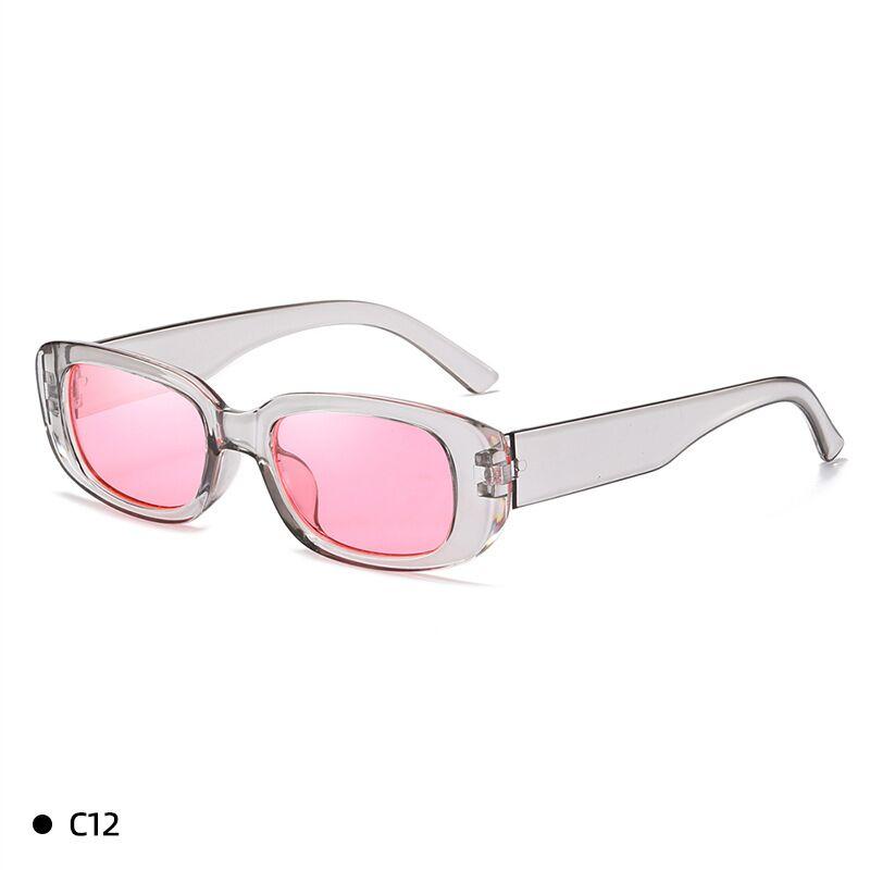 New Small Frame Rectangle Sunglasses Women'S Outdoor Hiking Sun Glasses Women Brand Designer Fashion Eyewear Uv400