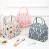1 Stück Tragbare Lunchtaschen Wärmeisolierung Lunchbox Aufbewahrungstasche Kinder Schul-Lunchbox-Tasche Picknick Aufbewahrung Große Kapazität