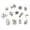 Marine Life DIY Jewelry Beads: Shells, Starfish, Fish, and More