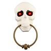 Halloween Doorbell Glow Sound Horror Props Electric Toys Welcome Door Hanging Skull Decoration