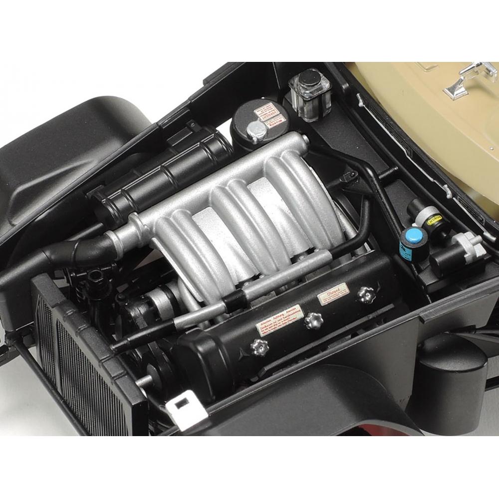 TAMIYA 124 Sports Car Series No.366 Полный вид Mercedes-Benz 300SL Пластиковая модель — фото 6