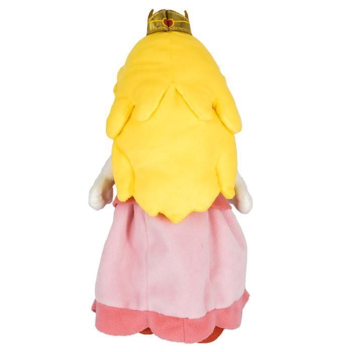 Peluche - NINTENDO - Peach - 26 cm - Multicolore - Sous licence officielle