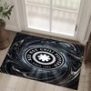 Red Hot Chili Peppers Design Crystal Velvet Carpet Cozy Non?Slip Printed Rug For Bedroom Living Room Entrance
