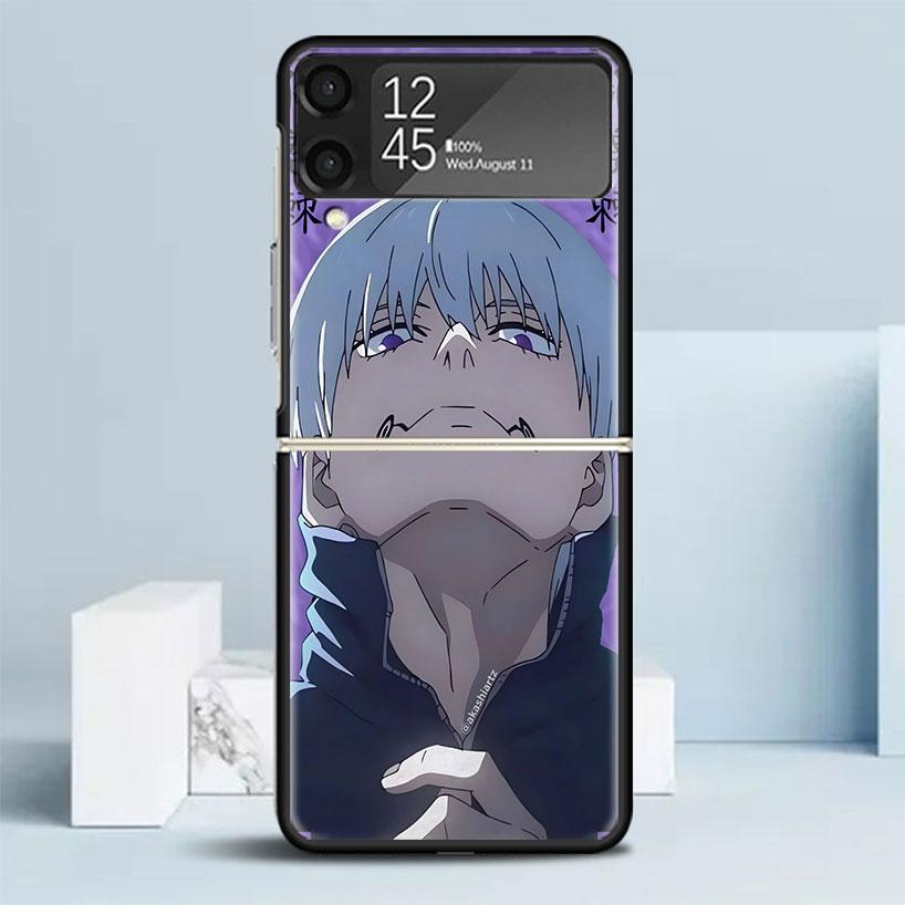 

Kaisen J-Jujutsu Inumaki Toge Phone Case For Samsung Galaxy Z Flip7 Flip6 5G Flip5 Flip4 Flip3 ZFlip 7 6 3 4 5 Shockproof Back C Samsung Z Flip 4
