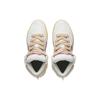 New LiNing Mileage Anti Slip Wear Resistant Mid Top Skateboard Shoes Women's White Red AGCT284-3