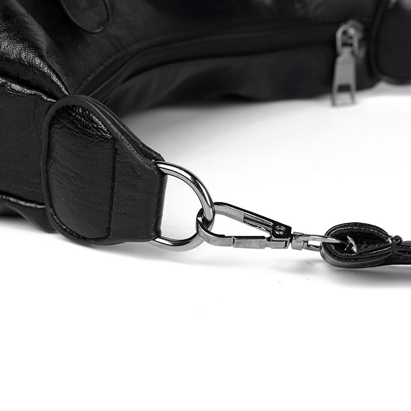 Women's Messenger Bag Large Capacity Soft Leather Shoulder Bag Vintage Mother Bag