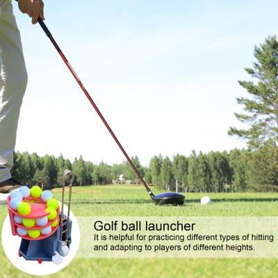 Automatic Golf Ball Dispenser 25 Golf Balls Driver with Adjustable