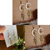 Handmade Boho Snake And Astrology Art Alloy Ear Jewelry For Women