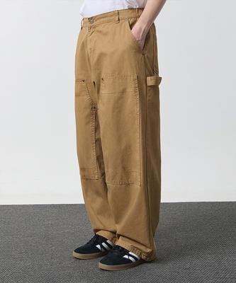 Dimiteulibeullaeg Double Knee Work Pants_Beige
