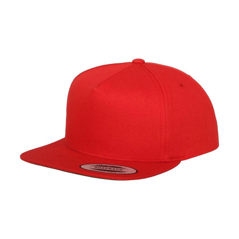 Classic 5 Panel Snapback Cap