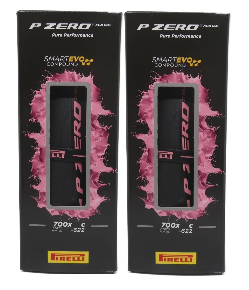 

Set of two PIRELLI P ZERO RACE Color Edition clincher tires, Color Edition 700c WO (700x28c, Pink) [Parallel Import]