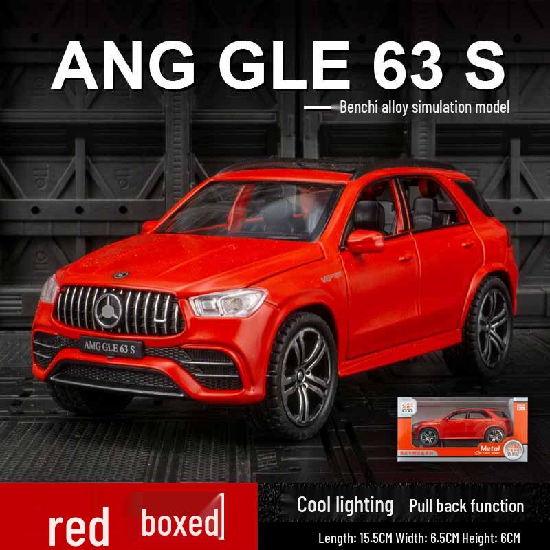 

Mercedes-Benz GLE 63S Литая внедорожная модель автомобиля со звуком, светом и 6 открывающимися дверями - Игрушка с инерционным механизмом.