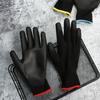 1/6 Pairs Safety PU Black Labor Protection Polyurethane Work Gloves Coated