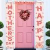 Wedding Floral Porch Banner - Elegant Anniversary Door Decor - Vibrant Colorful Design - Porch Hanging Door Decor (5511)