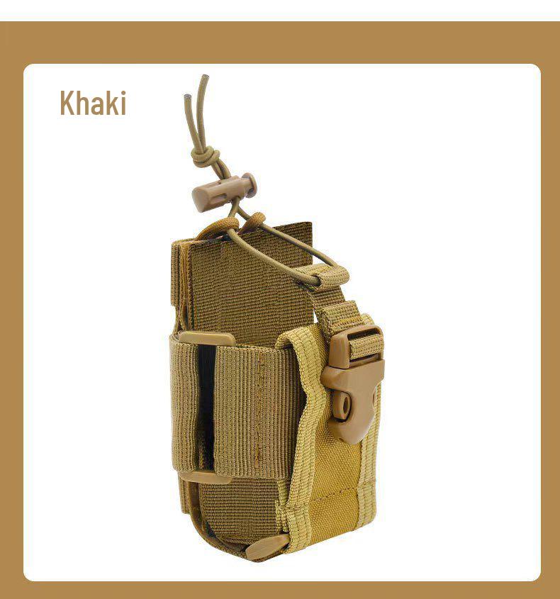 Outdoor Tactical Walkie Talkie Bag - Retractable, Ultralight, Small & Large Sizes Available