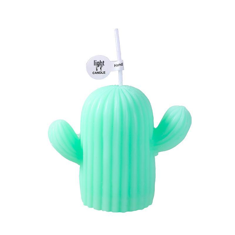 Handmade Cactus Scented Candle - Creative Aroma Decoration for Home Atmosphere