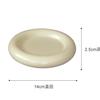 Round Ceramic Jewelry Tray Decorative Display Moranti Color Small Dinner Afternoon Tea Dessert Plate Key Plate Display