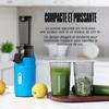 Entsafter - VENTRAY - Ginnie - Kompakt - 100 Watt - Himmelblau