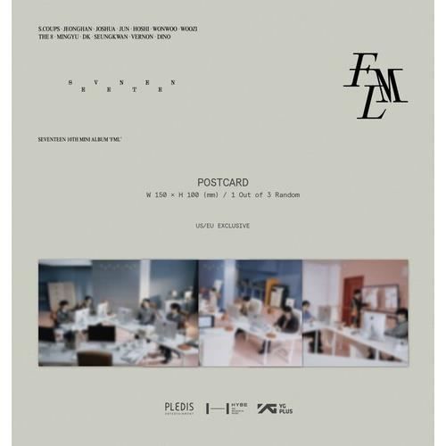 Seventeen - SEVENTEEN 10th Mini Album 'FML' (C Ver.) [COMPACT DISCS] Postcard, Photo Book, Photos, Poster, Stickers