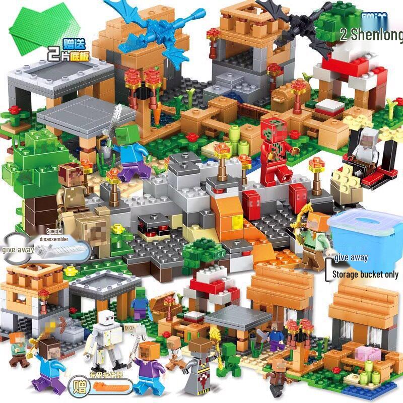 Minecraft Steve's Treehouse Adventure Set - Building Blocks Toy for Kids