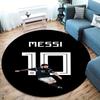 Messi Round Area Rug,Carpet Rug for Living Room Bedroom Sofa Playroom Decor,Non-slip Floor Mat