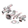 4pcs/set 06A121132A Replacement for MK4 1.8T TT Aluminum Coolant Flange Upgrade Kit Engine Cooling Coolant