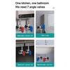 High Quality Red Blue Water Control Valve Brass Cold and Hot Distinction Brass Angle Valve Corner Valve Kitchen