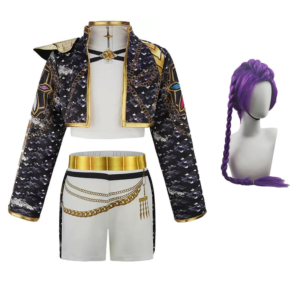 Kostiumy Cosplay K-pop Rumi Piosenkarka Kpop Przebrania dla Dzieci Impreza KPop