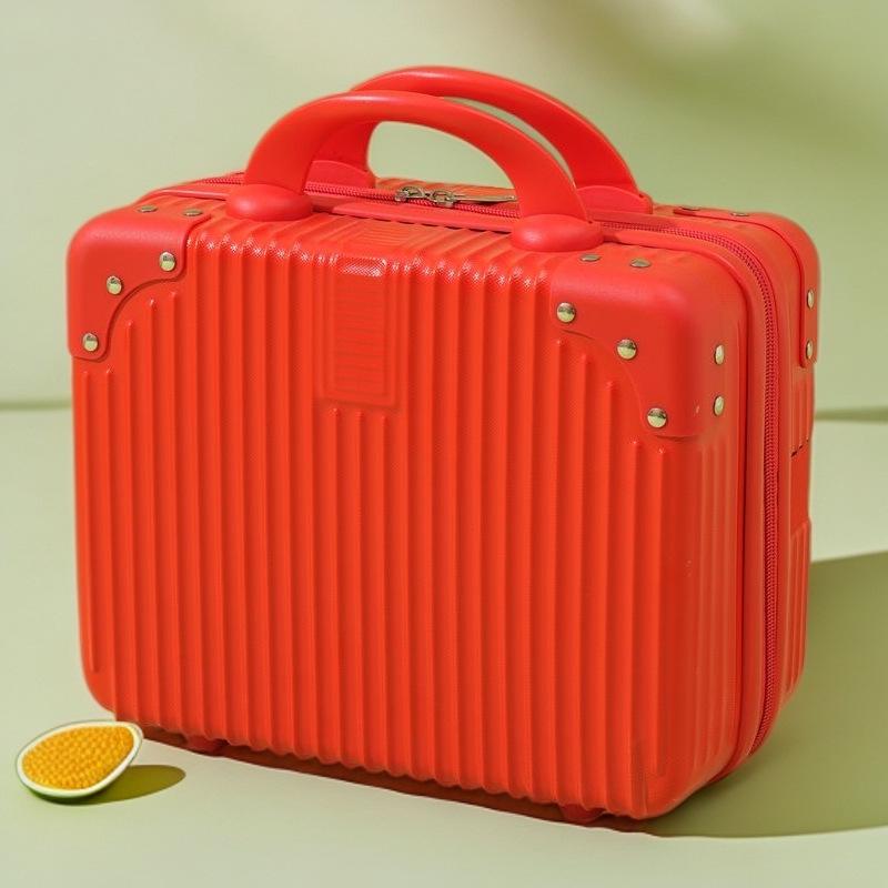 Personalisierter 14-Zoll Mini-Make-up-Koffer mit Zahlenschloss für Reisen