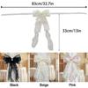 Lace Bow-knot Curtain Tieback Clip Easy Installation Decorative Curtain Holders Exquisite Design Curtain Tied Belt