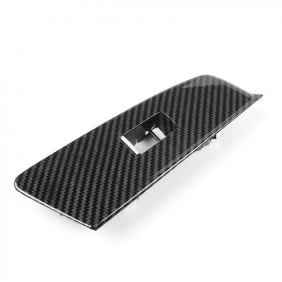 ABS Carbon Fiber Door Window Lift Button Panel Trim For BMW 5 Series G30 G31 17+