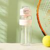 Water Bottle New Student Water Cup Outdoor Sports Large Capacity Straw Cup High Value Portable High Temperature Resistant Plastic Cup