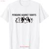 Penguins Against Tariffs Penguin Resist Funny T Shirt Vintage Stylish Slightly Top For Everyday Wear Fashion Breathable