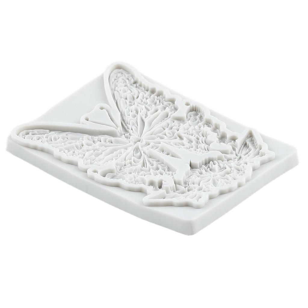 Butterfly Silicone Molds Butterfly Flower Fondant Mold Cake Decorating Tools Cupcake Topper Chocolate Candy Craft Gum Paste Polymer Clay