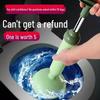Leather Suction Cup Toilet Plunger - Drain Unblocker Artifact