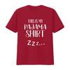 Mens This Is My Pajama T Shirt Funny Sleepover Black 3X Large vintage Washed Breathable Slightly designer clothes homme