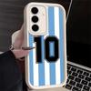 Phone Case for Samsung Galaxy S26 S25 Ultra S24 FE FootBall Number 7 10 19 Shell S23 Plus S22 + S21 S20 5G Soft Silicone Funda