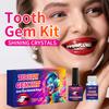 1Set Dental Tooth Gems Ornament Diy Tools Crystal Diamond Denture Acrylic Various Shapes Color Teeth Jewelry