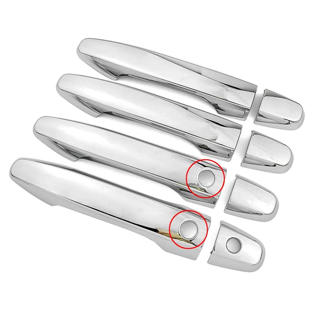 

For Honda Civic CRV CR-V 2012-2016 ABS Chrome Side Door Handle Cover Trim Car Styling 2013 2014 2015 2 Button Handle