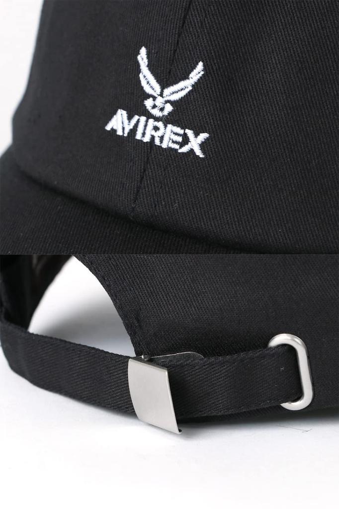Logo Baseball Adjustable Belt LL [Avirex] Men's Cap, Embroidered, Cap, Unisex, Size, Included, Navy,