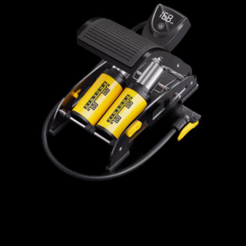 Lishi Foot Pump Car Tire Inflator with LCD Display 30*13*32