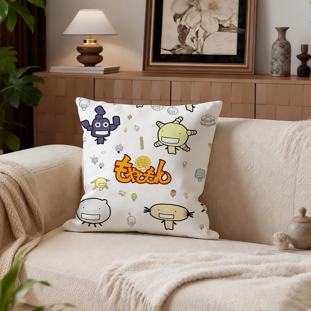 

Comedy Moyashimon Cushion Cover Cushion Cover Set 4Pcs 50x50 45x45 40x40 Pillowcase Decorative Sofa Home Decor 30X30cm