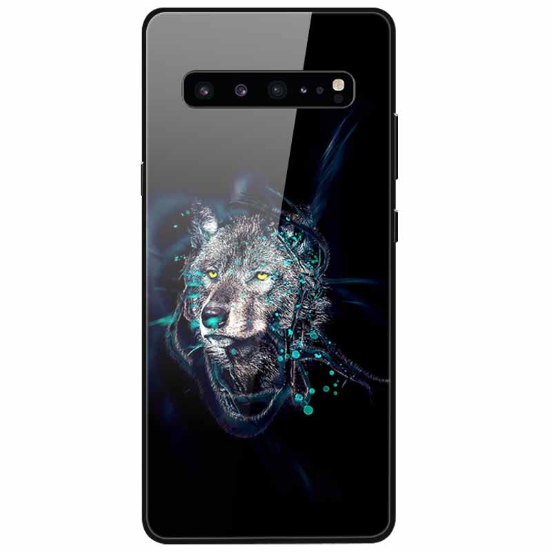 Tempered Glass Case For Samsung S10 / S 10 Plus / S10e Cover Luxury Hard Back Covers for Samsung Galaxy S10Plus S 10e Coque Cool