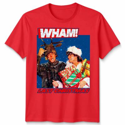 Last Christmas Wham Christmas T Shirt Funny Ugly Unisex Funny Holiday Tee #MC24