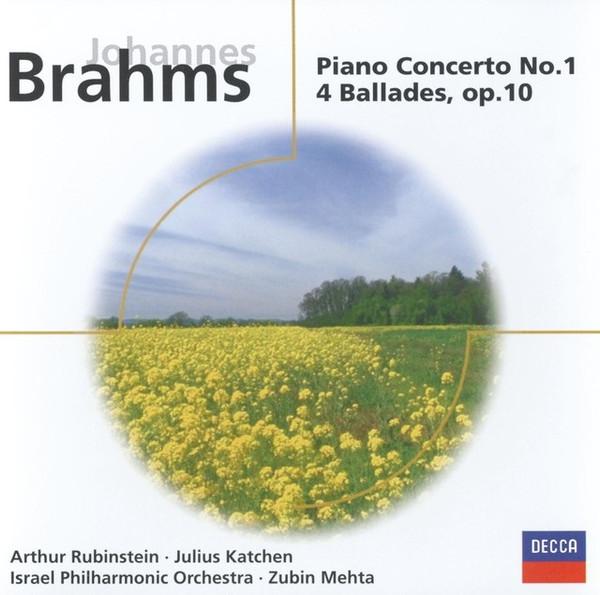 

CD JOHANNES BRAHMS - Piano Concerto No. 1 Ballades, Op. 4674512 Eloquence 2011 Japan Classical Used