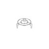 Abay High-Foot Stainless Steel Mini Steaming Rack