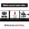 Stainless Steel Coffee Maker Moka Pot Geyser Coffee Makers Coffee Pot Espresso Maker Brewer Latte Coffee Tools Percolator Stove